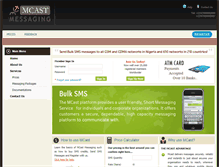 Tablet Screenshot of mcastmessaging.com